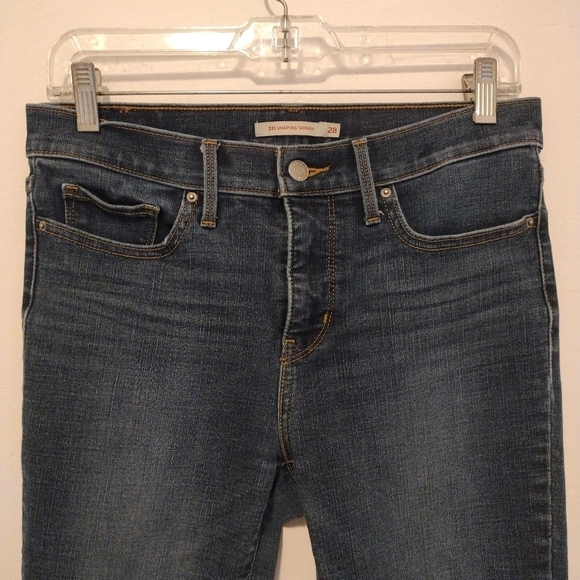Levi's - 311 Shaping Skinny Distressed Jeans - Picture 4 of 14